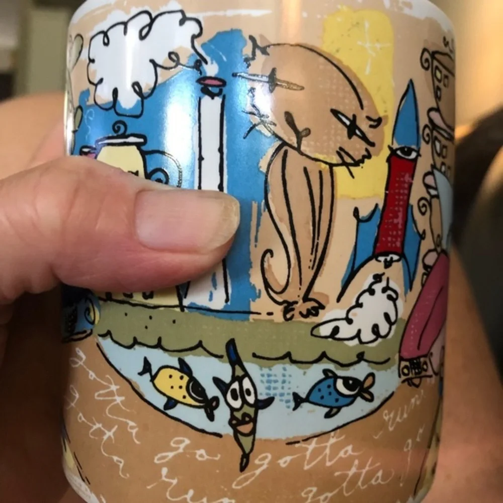 Great design and condition, Barnes and Noble coffee cup!